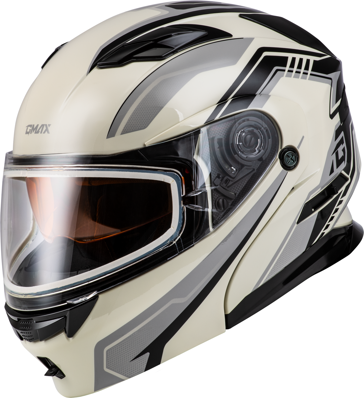 GMAX MD-01S Transistor Snow Helmet with Quick Release Buckle and Integrated LED Light