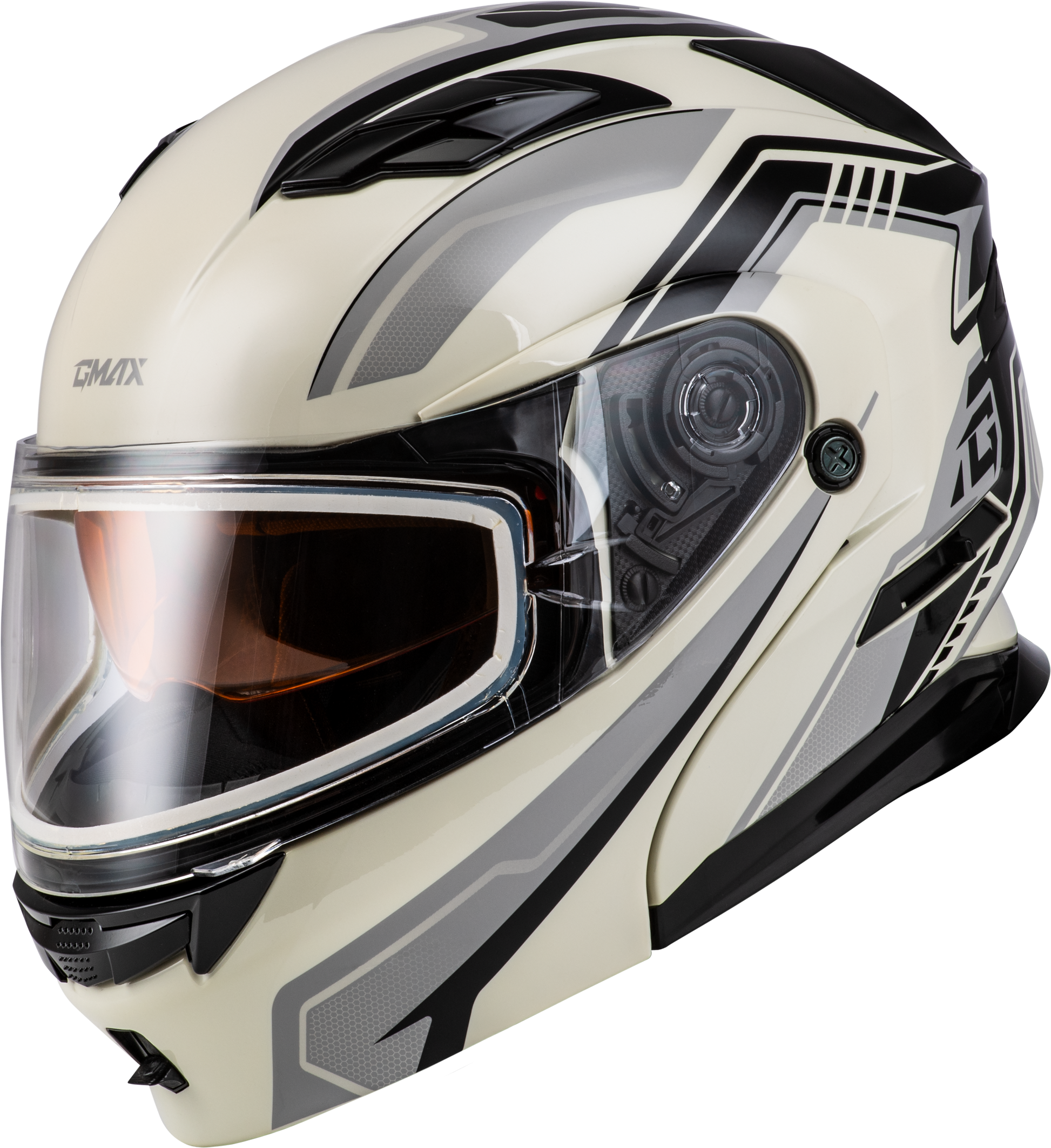 GMAX MD-01S Transistor Snow Helmet with Quick Release Buckle and Integrated LED Light
