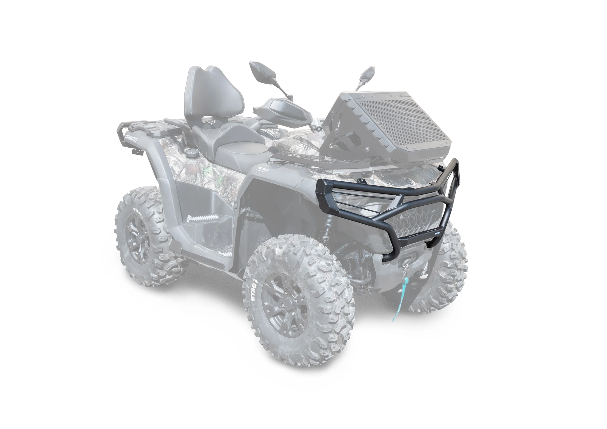 RIVAL POWERSPORTS USA ATV Front Bumper CFM - Heavy-Duty Steel Off-Road Protection