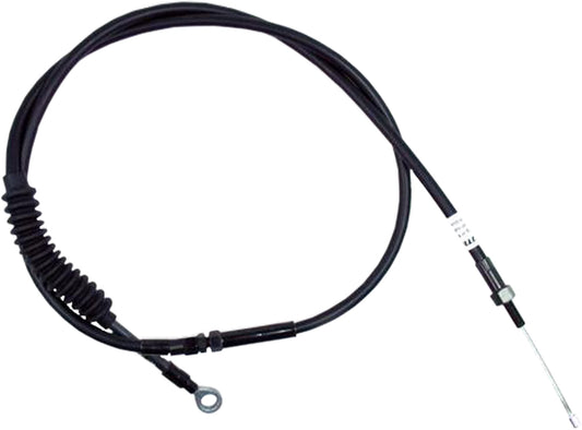 Motion Pro Blackout Longitudinally Wound Clutch Cable for Harley Davidson V-Twin Bikes