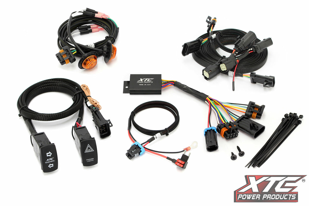 XTC Power Products ATS-ROX-M6 Self-Canceling Turn Signal Kit for ATV/UTV with Winch Compatibility