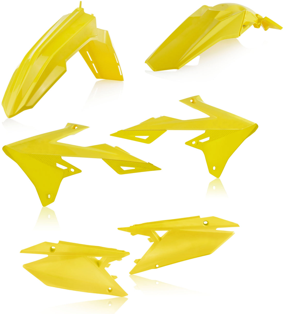ACERBIS Plastic Body Kit in Yellow for Suzuki RM-Z Models (Part #2686540231)