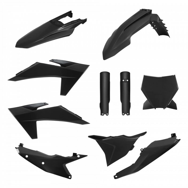 Polisport Full Kit KTM Black Offroad Body Plastic Replacement Set
