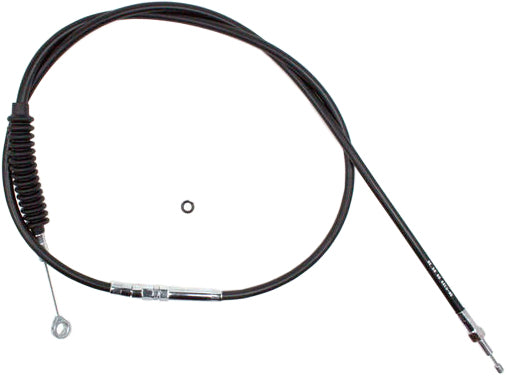 MOTION PRO Black Vinyl Clutch Longitudinally Wound Control Cable for Harley Davidson FXD Dyna Super Glide