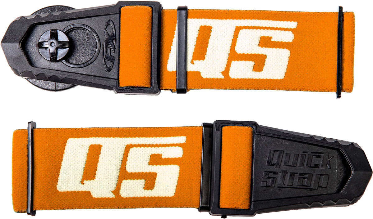 QUICK STRAP Quick Straps Orange - Universal Eyewear Component for Hassle-Free Goggles
