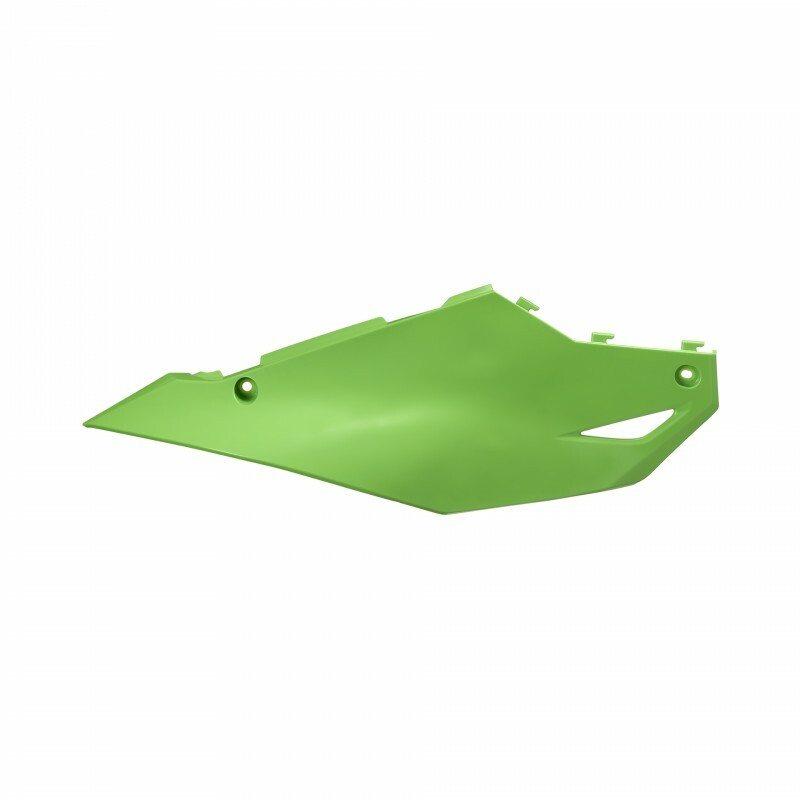 Polisport Green Side Plate for Kawasaki KX450F and KX450X – Durable Off-Road Body Panel