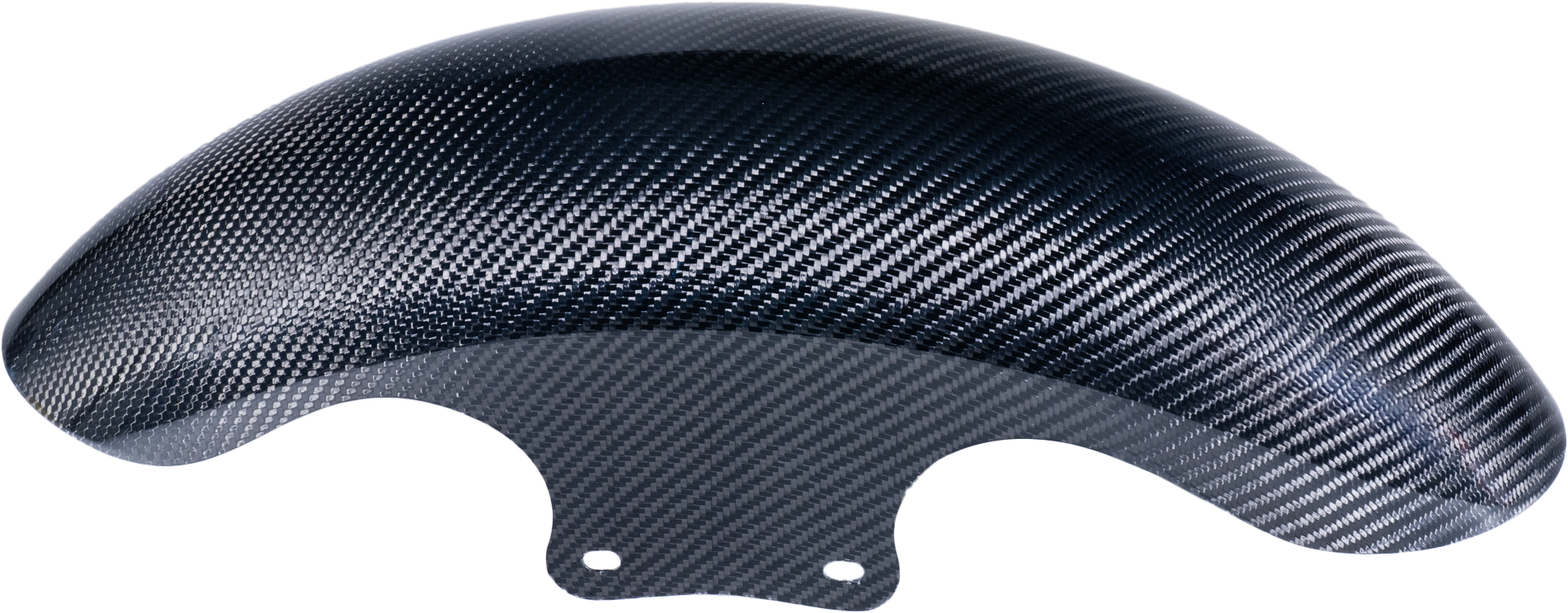 HOFMANN DESIGNS Carbon Fiber Short Fender for 21-Inch CVO V-Twin Motorcycles - Lightweight and Custom Fit