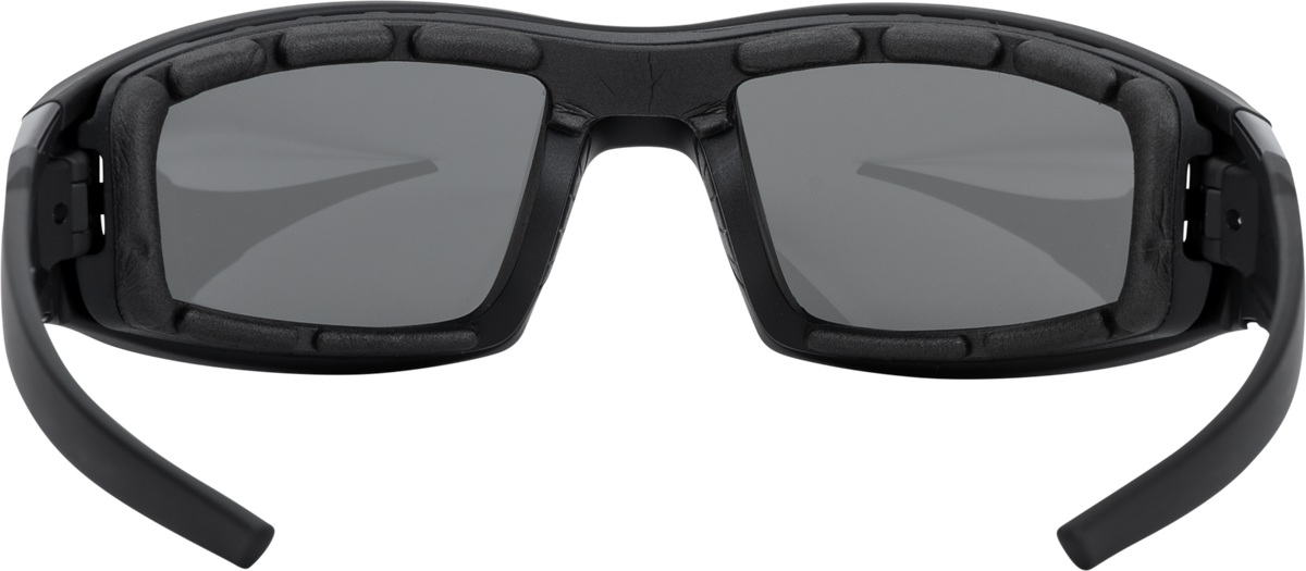 Highway 21 Flatside Hybrid Goggle Black - Impact-Resistant Motorcycle Eyewear with Polarized Lenses