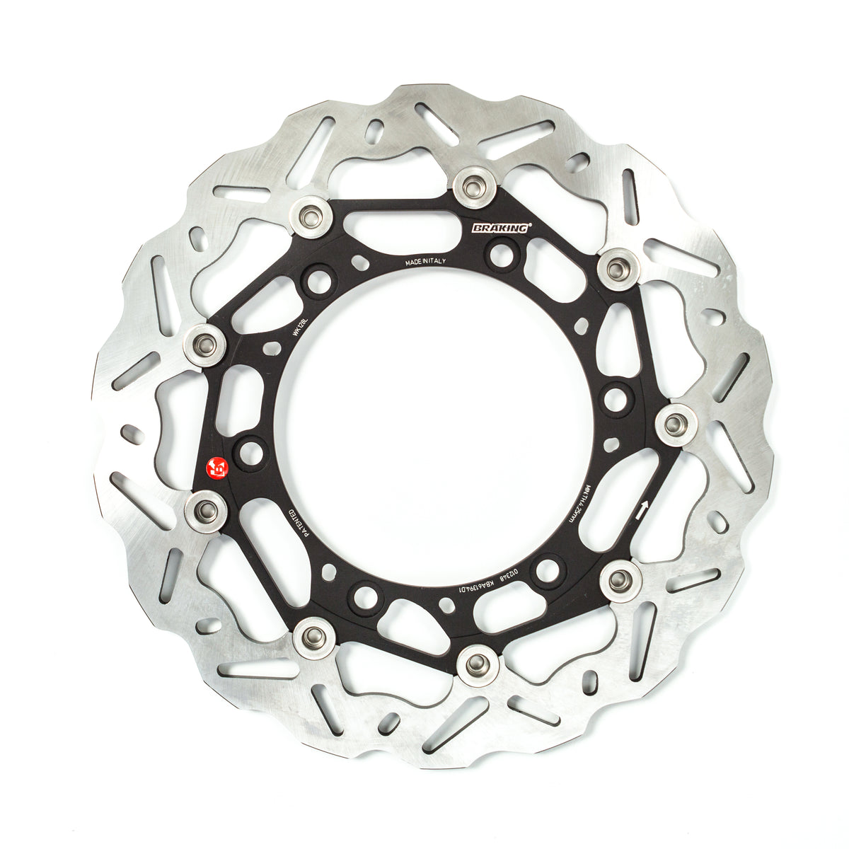 Braking SK2 Directional Front Left Brake Rotor for Triumph Models - Part WK128L