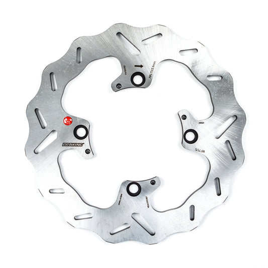 BRAKING Wave/Contour Rear Brake Rotor for Triumph Motorcycles – Model WF7515