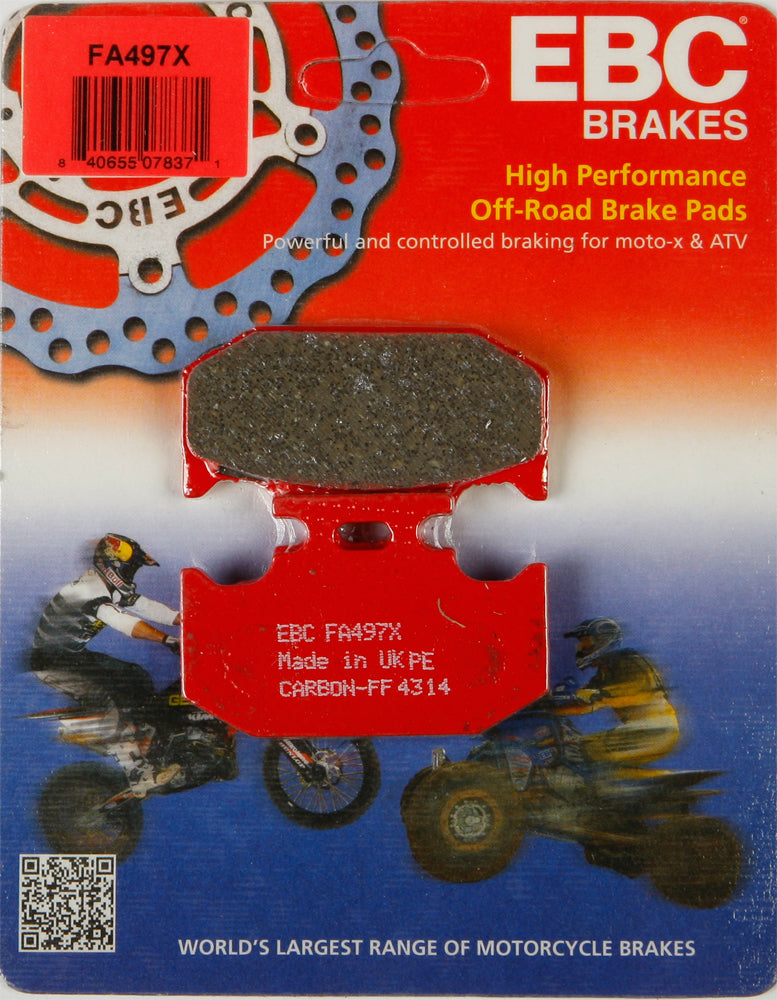 EBC FA497X Brake Pads for Yamaha YXM700 Viking & Viking VI (2014-2016)