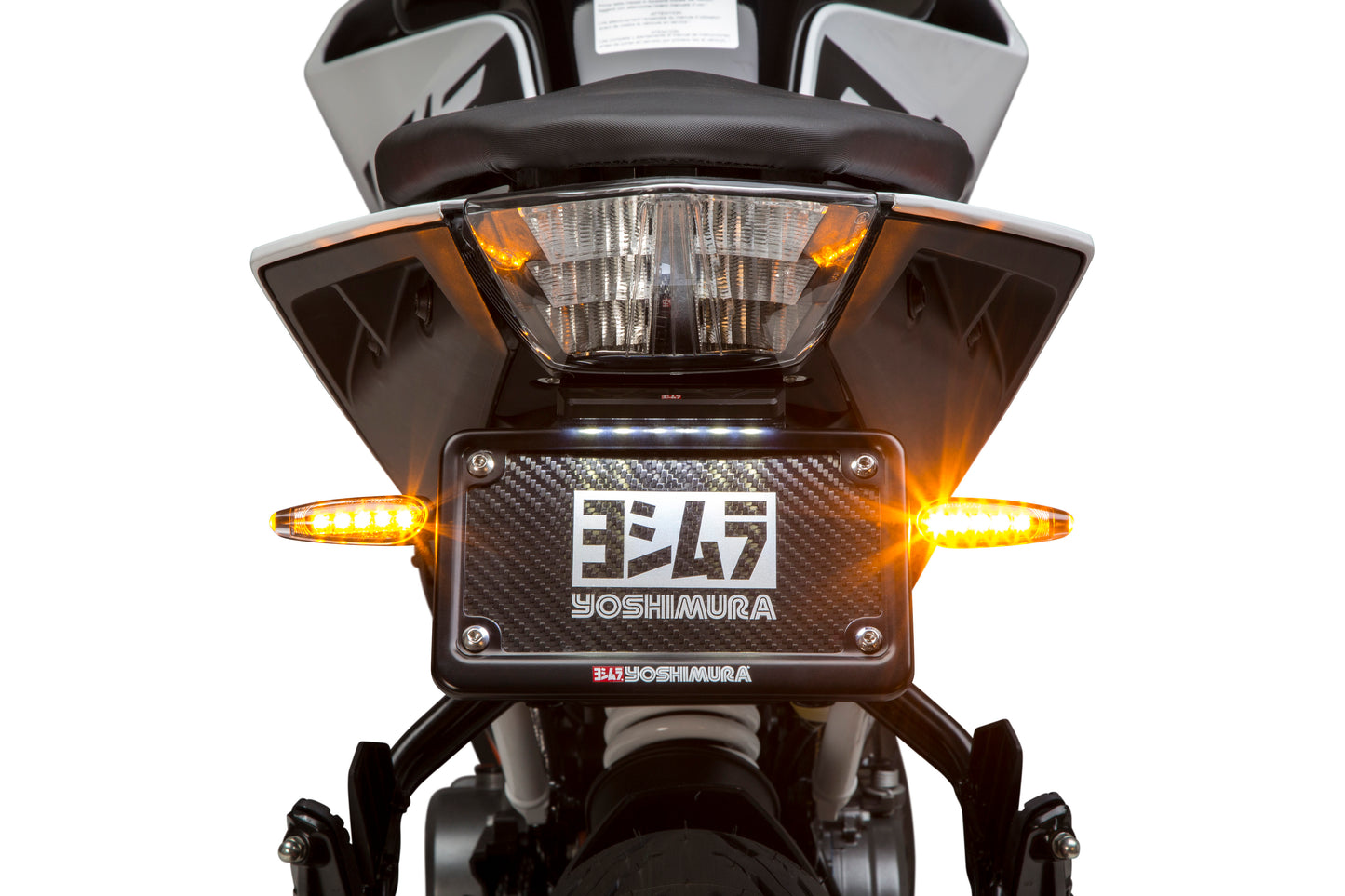 Yoshimura Fender Eliminator Kit for 2020 KTM 200 Duke - Sleek Race Look with LED Lights