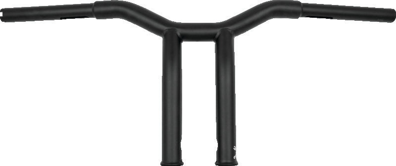 Burly Brand Dominator Raked Bar 10in - Matte Black