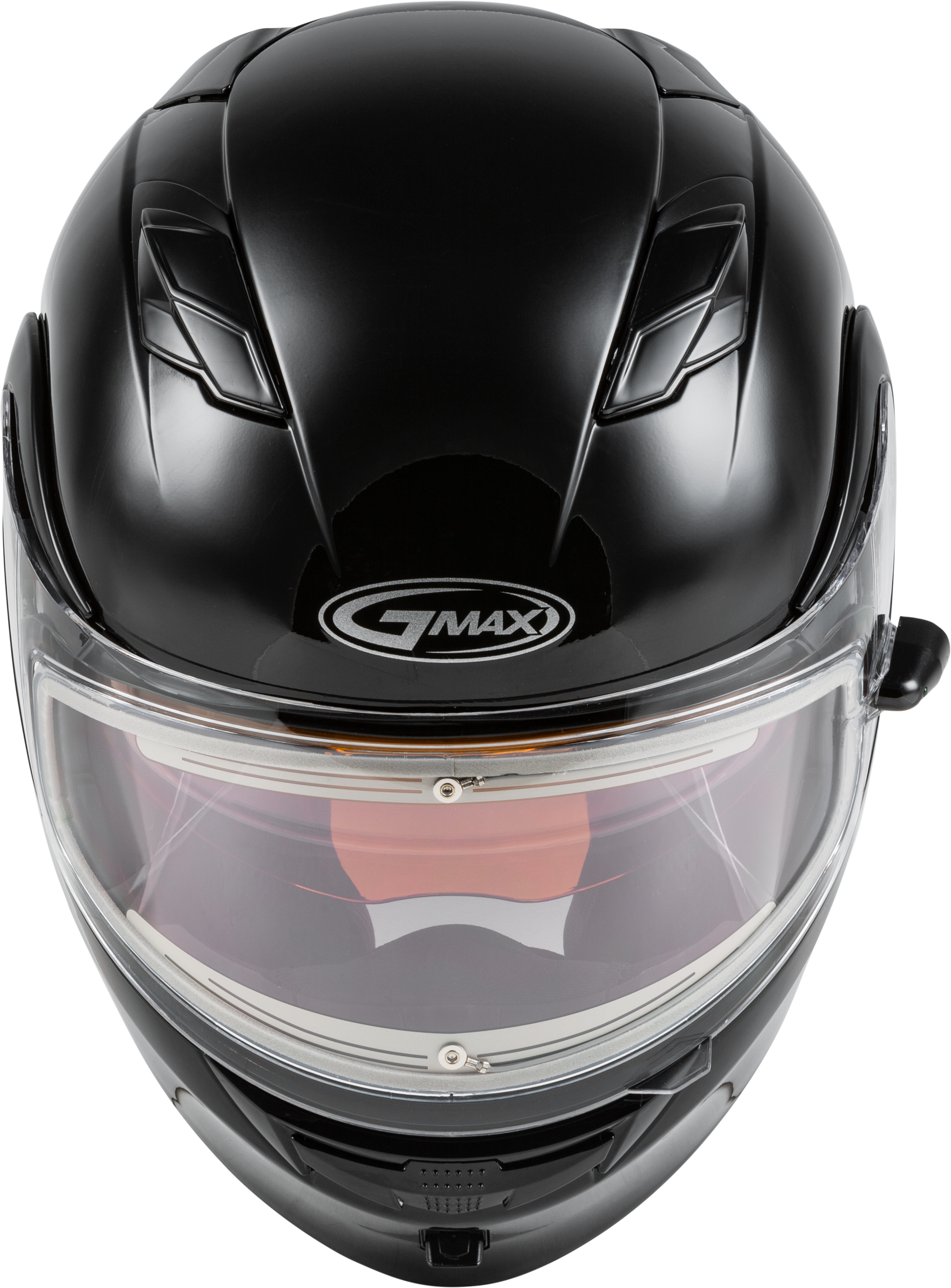 GMAX MD-01S Modular Snow Helmet with Electric Shield and LED Light – Black, X-Small