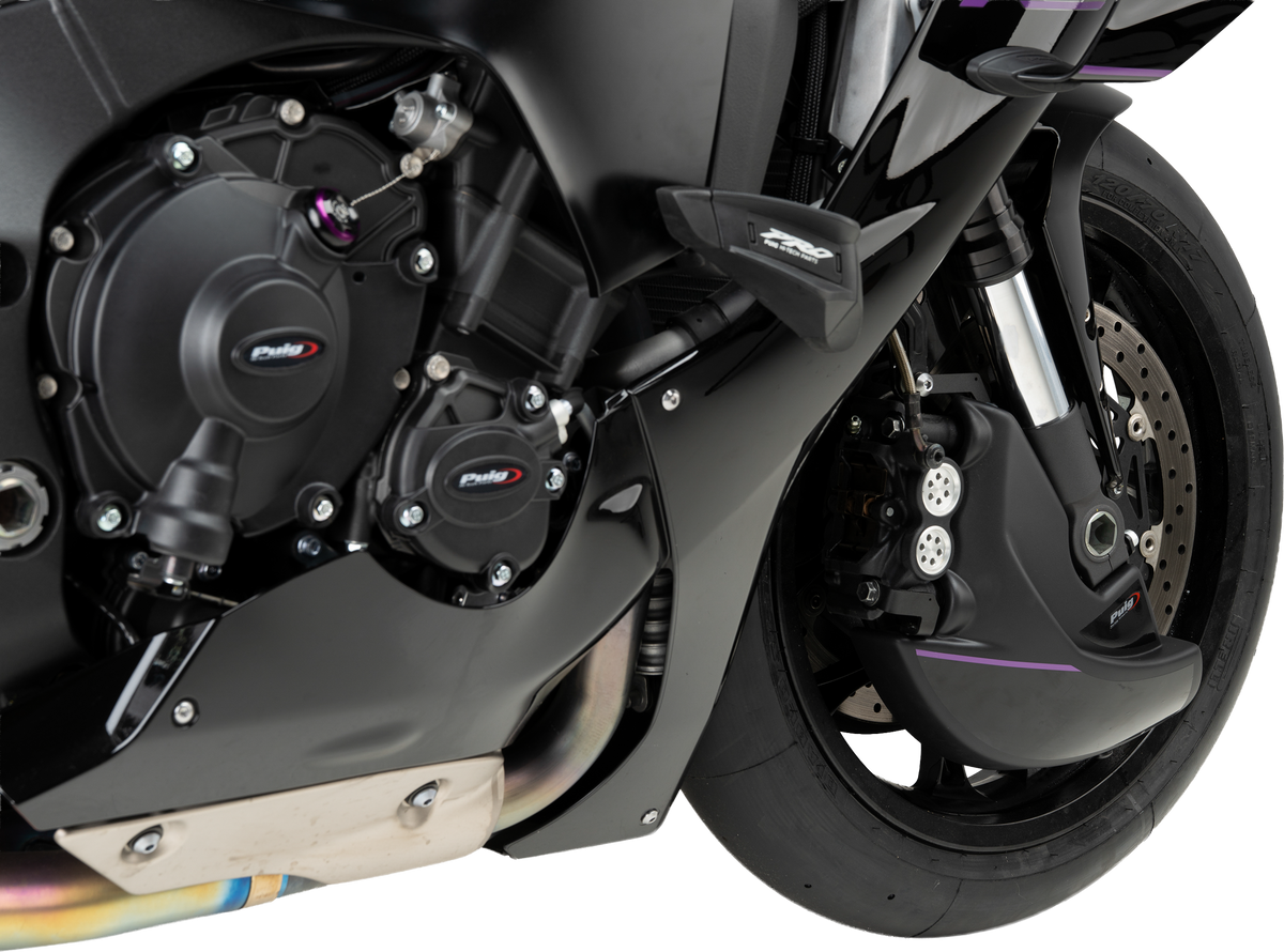 PUIG Brake Cooler Matte Black for Yamaha - Part 21453J
