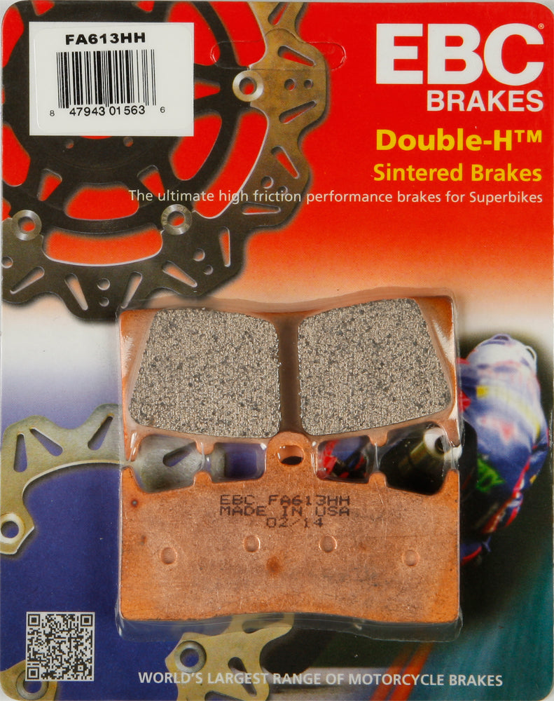EBC Fa613hh Double H Sintered Brake Pads for BMW K1600GT and K1600GTL
