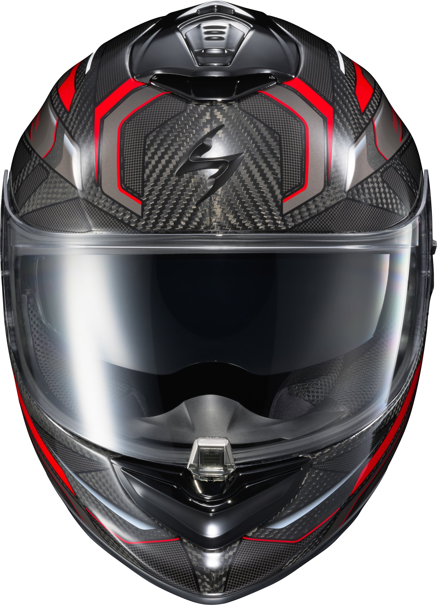 Scorpion EXO Exo St1400 EVO Carbon Helmet, Medium, Red