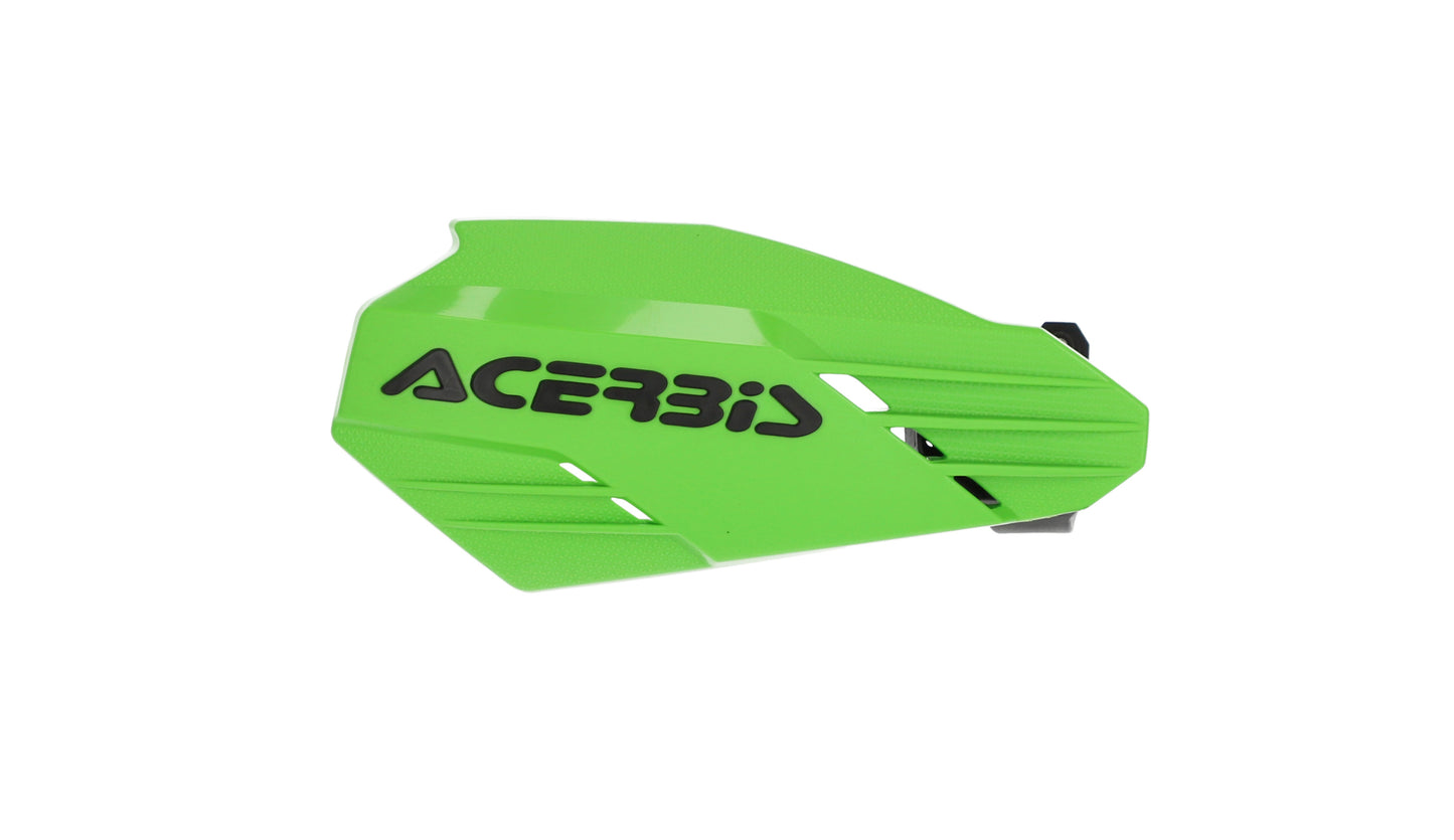 ACERBIS K Linear Handguard for Kawasaki KX Series Offroad Motorcycles - Green/Black