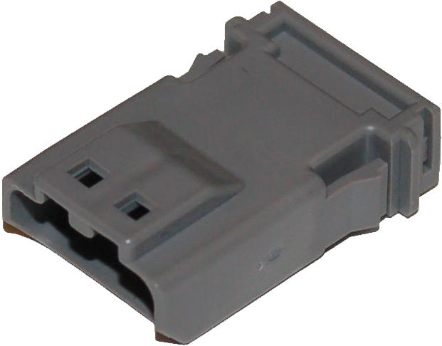 NAMZ Custom Cycle MX-1900 Series 4-Pin Grey Connector Housing for Harley-Davidson Softail Models