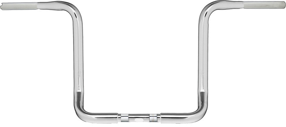 HardDrive 1.25 inch Bagger Ape Hanger Handlebars for Harley Davidson Touring Models - Chrome Finish