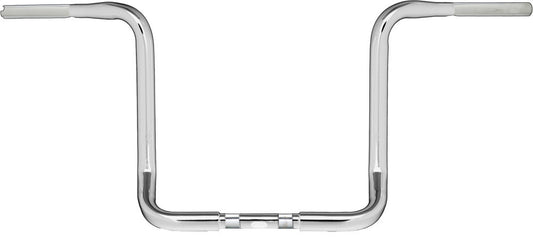HardDrive 1.25 inch Bagger Ape Hanger Handlebars for Harley Davidson Touring Models - Chrome Finish