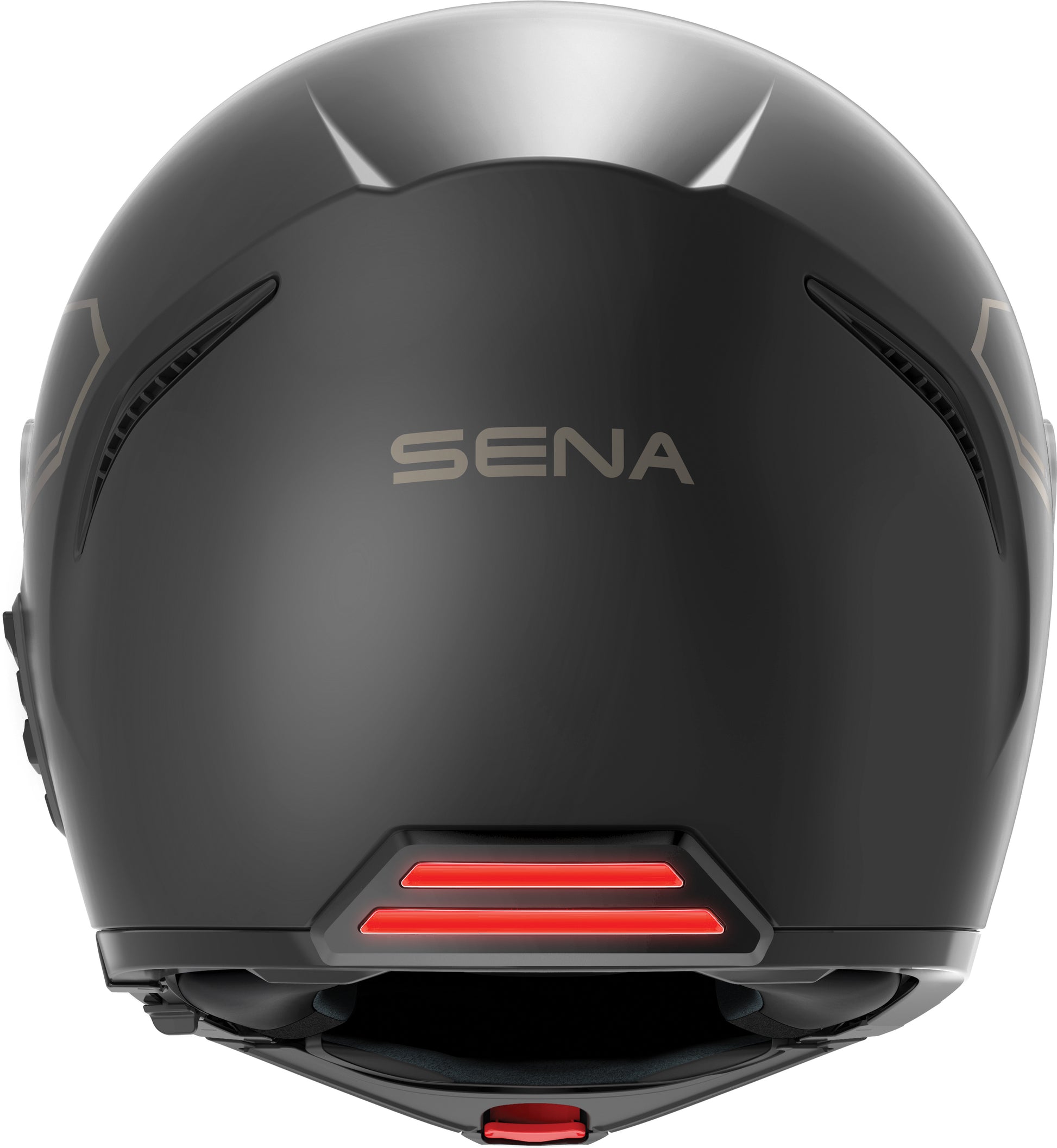 SENA Impulse Modular Helmet Matte Black Medium with Harman Kardon Speakers and Mesh Intercom