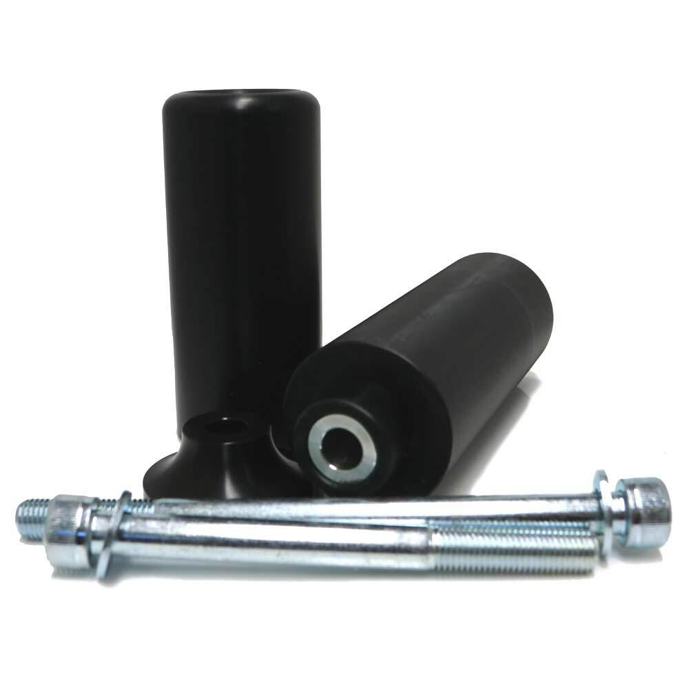 Shogun Motorsports Black Frame Sliders for Suzuki SV650 (Part #750-5609)