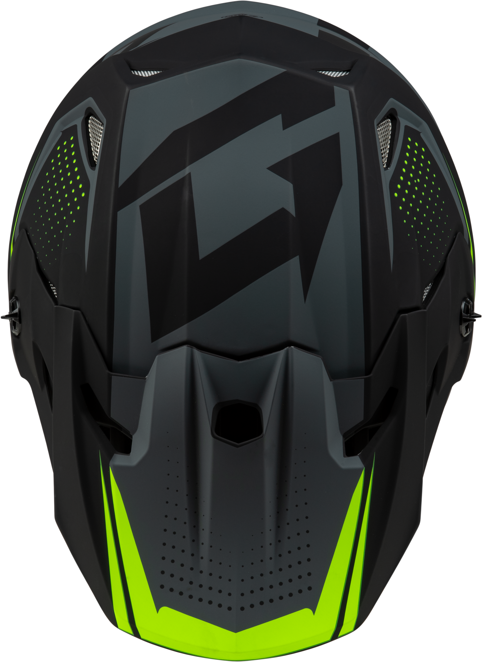 GMAX MX-96 Off-Road Helmet Matte Grey/Hi-Vis 2X-Large with MIPS Safety System