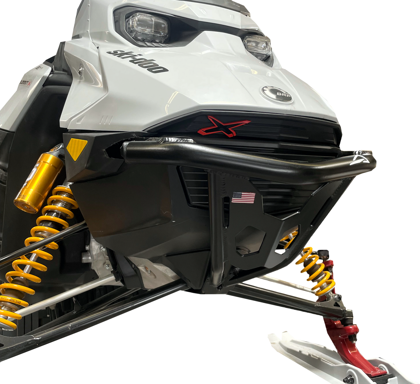 SPG Front Bumper Flat Black for Snow Models - Part D-SDFB600-FBK