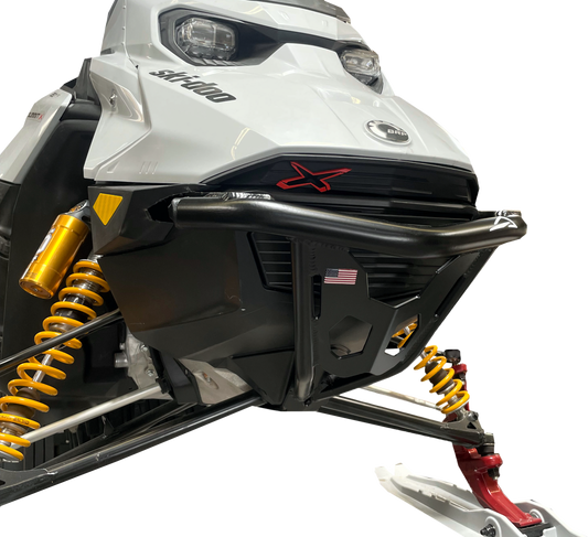 SPG Front Bumper Flat Black for Snow Models - Part D-SDFB600-FBK