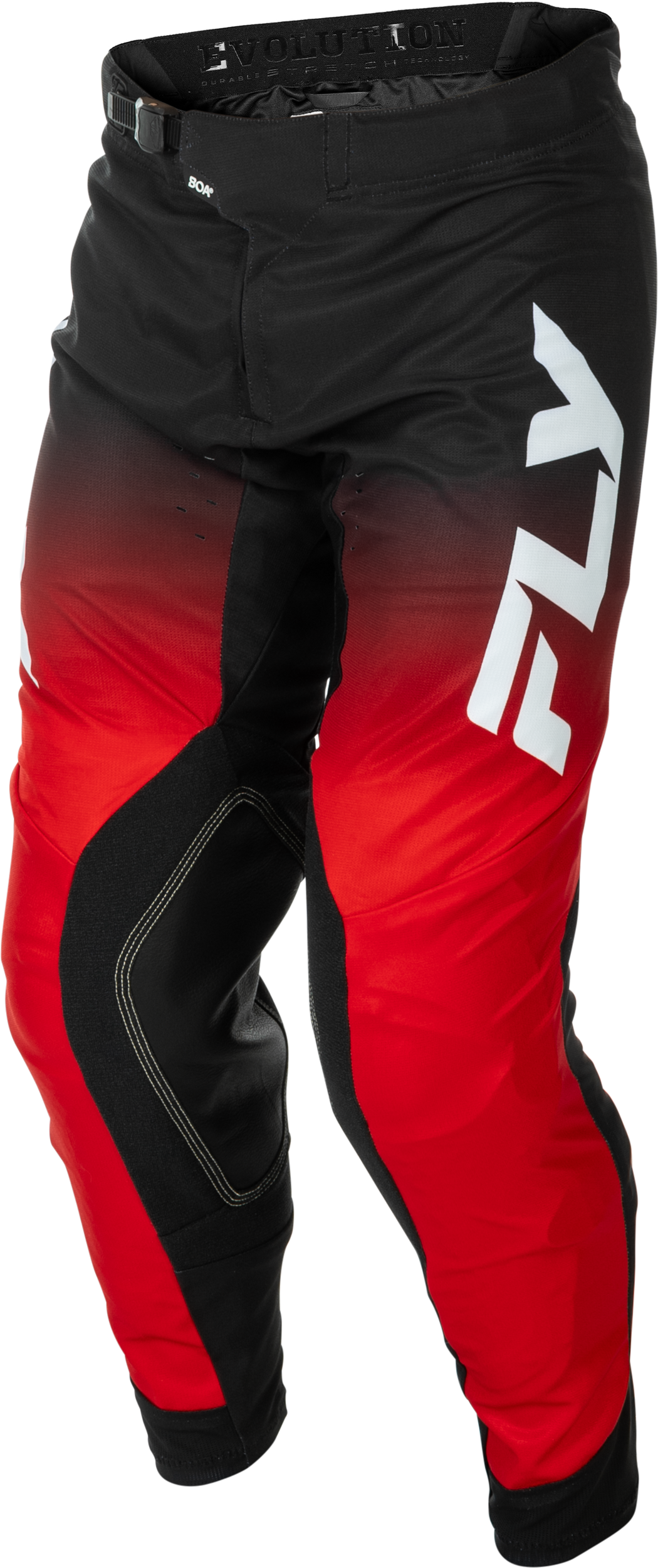 Fly Racing Evolution DST Offroad Pants – Red/Black/White, US Size 36