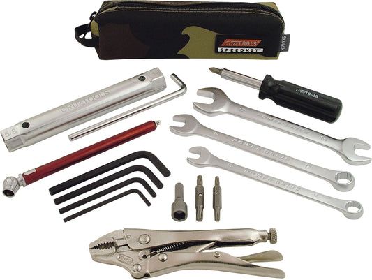 CRUZ TOOLS Speed Kit DMX Tool Kit for Off-Road Motorcycles and ATVs