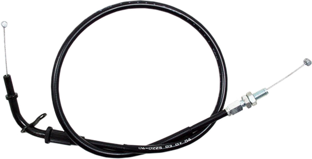 MOTION PRO Black Vinyl Throttle Pull Cable for Suzuki GSX-R Models