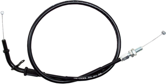 MOTION PRO Black Vinyl Throttle Pull Cable for Suzuki GSX-R Models
