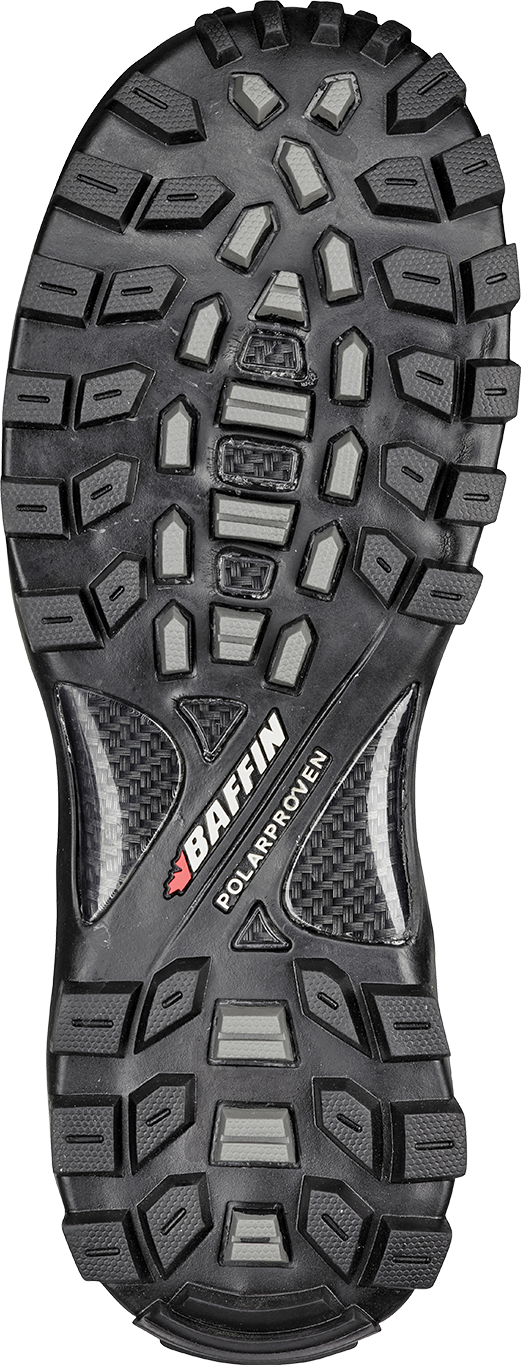 BAFFIN Zone Boot Men’s Black US 13 – Waterproof Snow Boots with Insulation and Torsional Rigidity