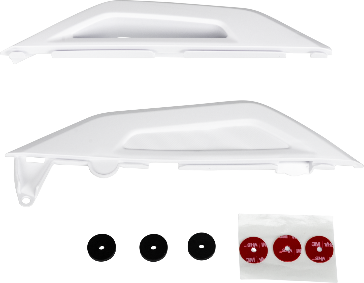 Acerbis Lower Side Panel White for Honda CRF Series - Offroad Replacement Body Part