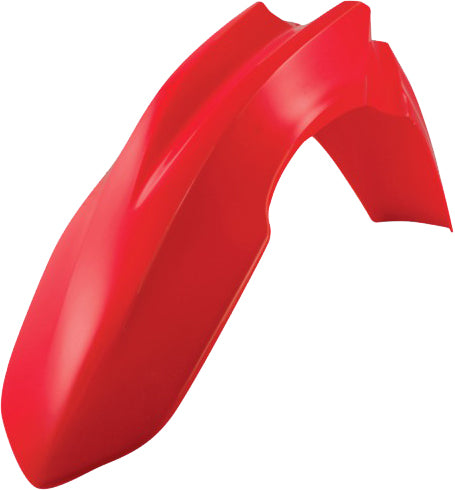 ACERBIS Front Fender Red for Honda CRF450R and CRF250R Offroad Motorcycles