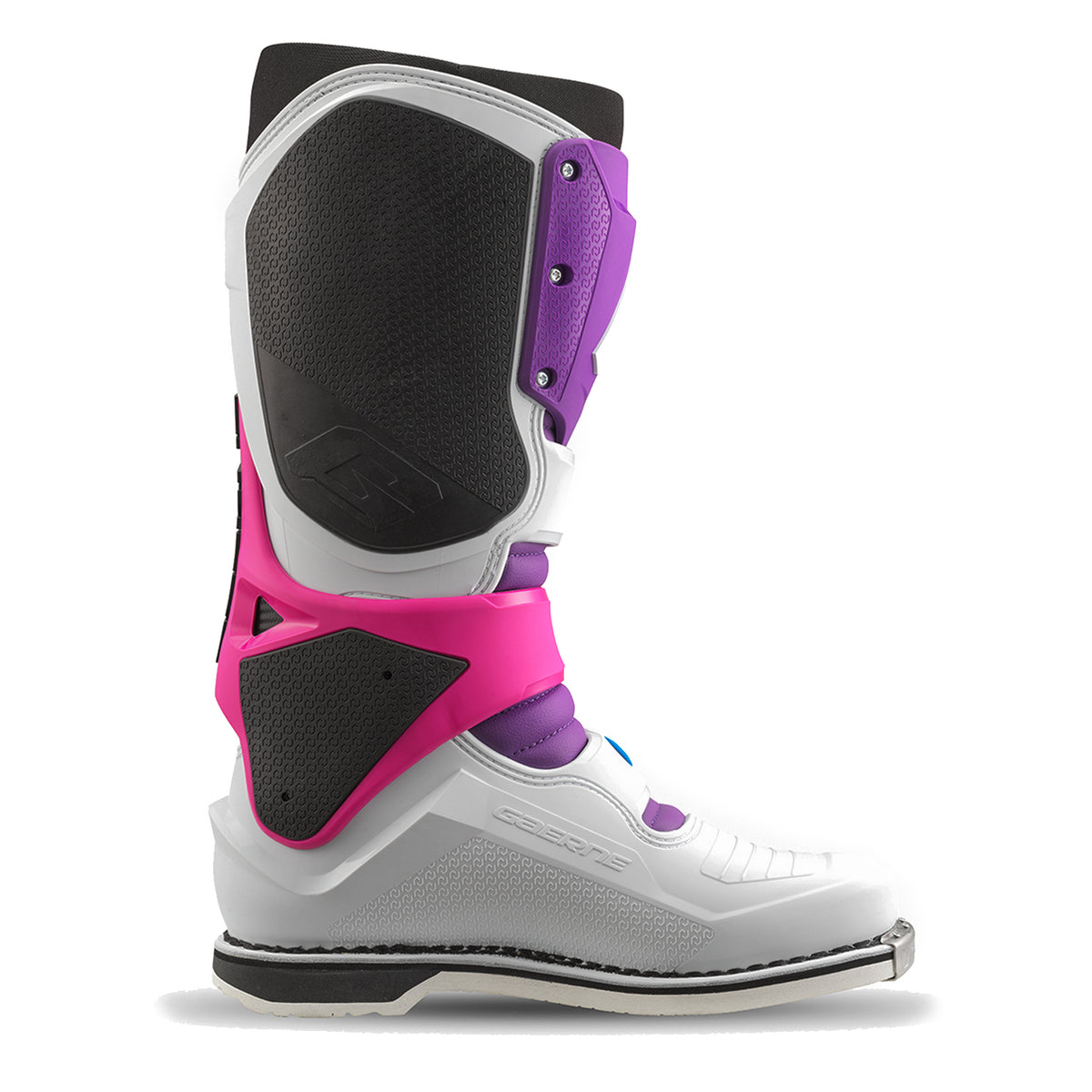 Gaerne Sg 22 Offroad Men's Boots in Purple, White & Rhodamine – Size 8 US