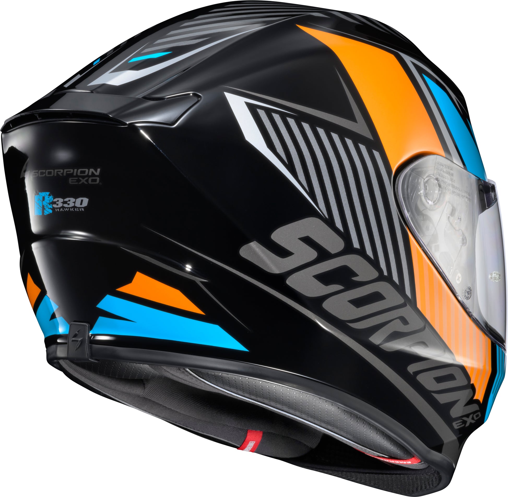Scorpion EXO Exo R330 Full Face Helmet in Light Blue, Medium