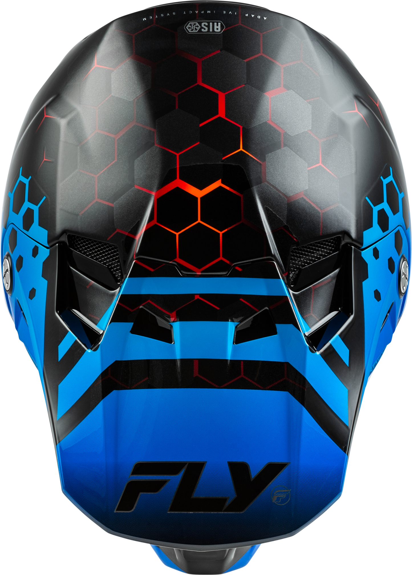Fly Racing Formula CC Tektonic Helmet X-Large Black/Blue/Red - Offroad Full-Face Helmet