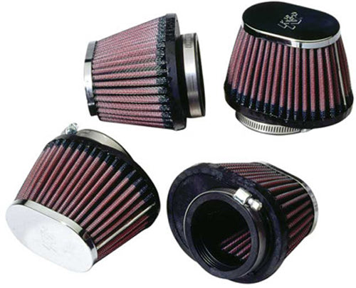 K&N RC-0984 Custom Air Filter for Kawasaki KZ750 and Honda CB Series - Increased Airflow and Performance
