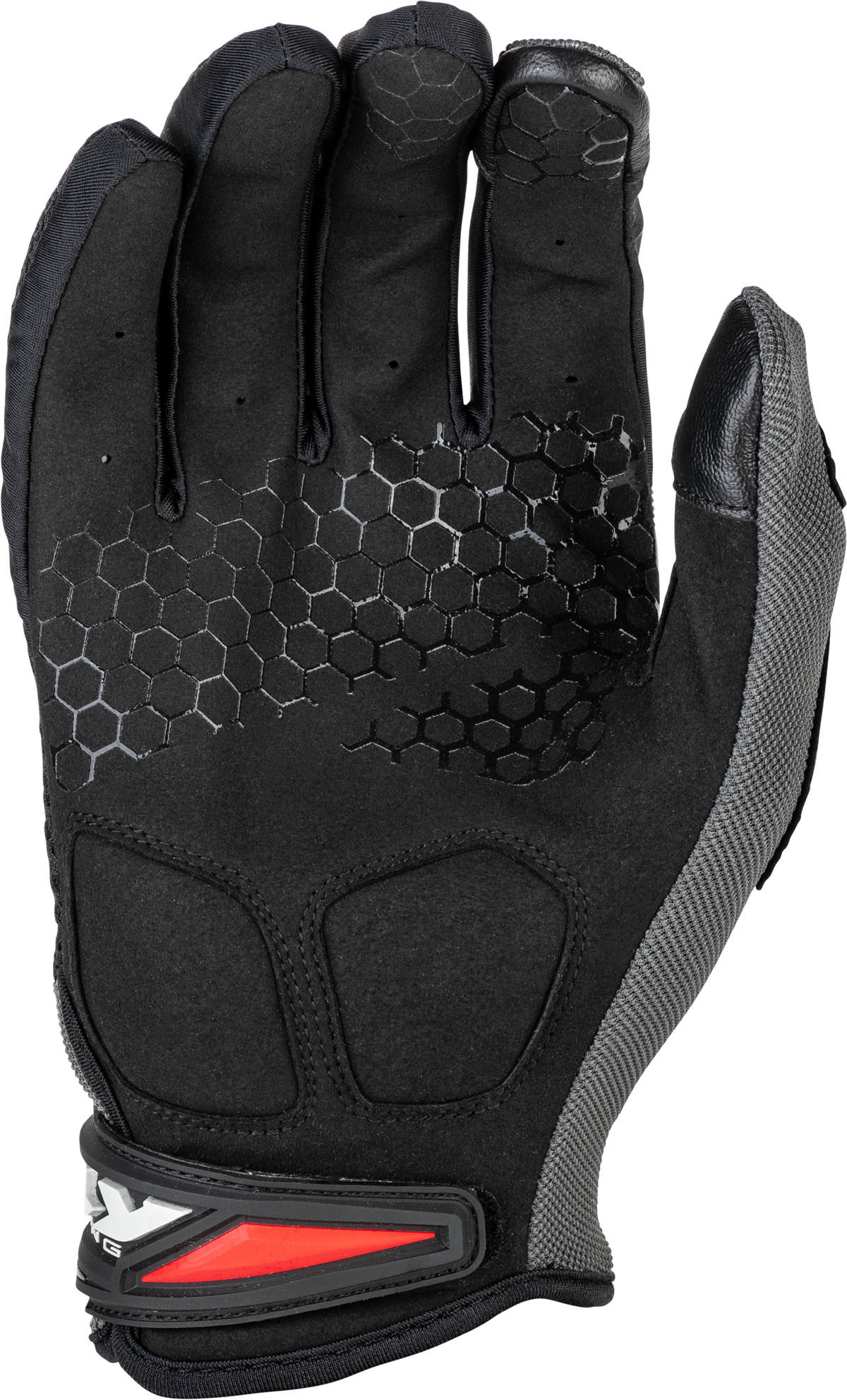 Fly Racing Coolpro Gloves Black/Red X-Large – Midweight Street Gloves with Reinforced Grip and Touchscreen Compatibility