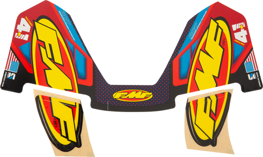 FMF Factory 4.1 Titanium RCT Wrap Decal for Offroad Vehicles