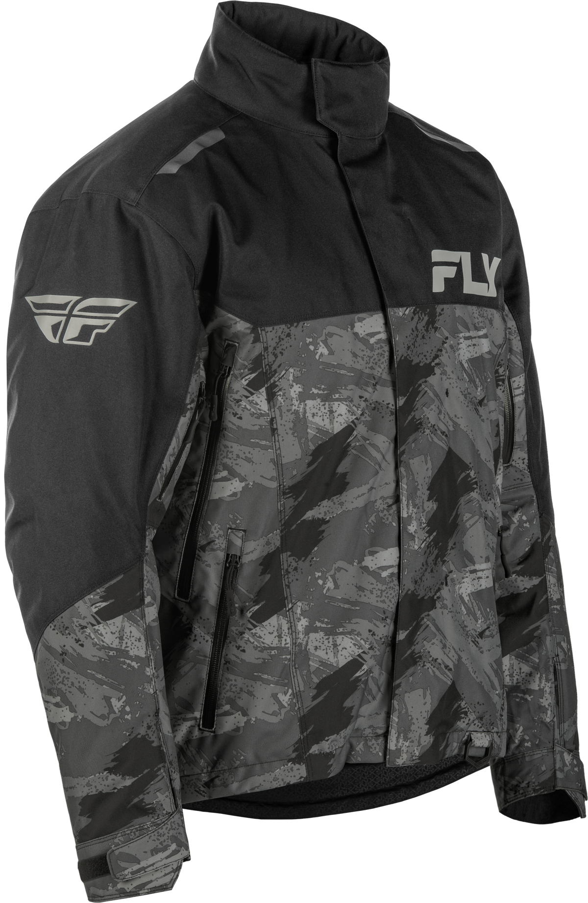 Fly Racing Youth SNX Pro Jacket Black YM – Waterproof Snow Jacket for Young Riders