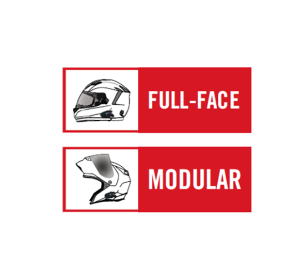 UCLEAR Boost 2.0 Speaker and Microphone Kit for HBC & AMP Series Helmets