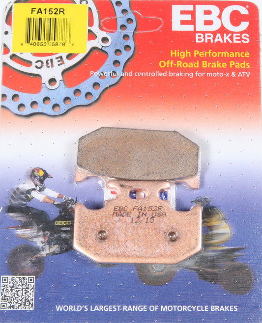 EBC FA152R Offroad Brake Pads for Kawasaki KX250 and KDX 200 Models