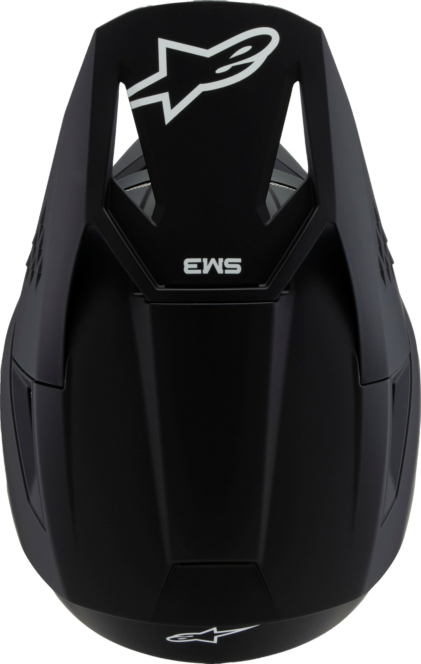 Alpinestars SM3 Youth Solid Off-Road Helmet Black Matte (Size: Youth Small)