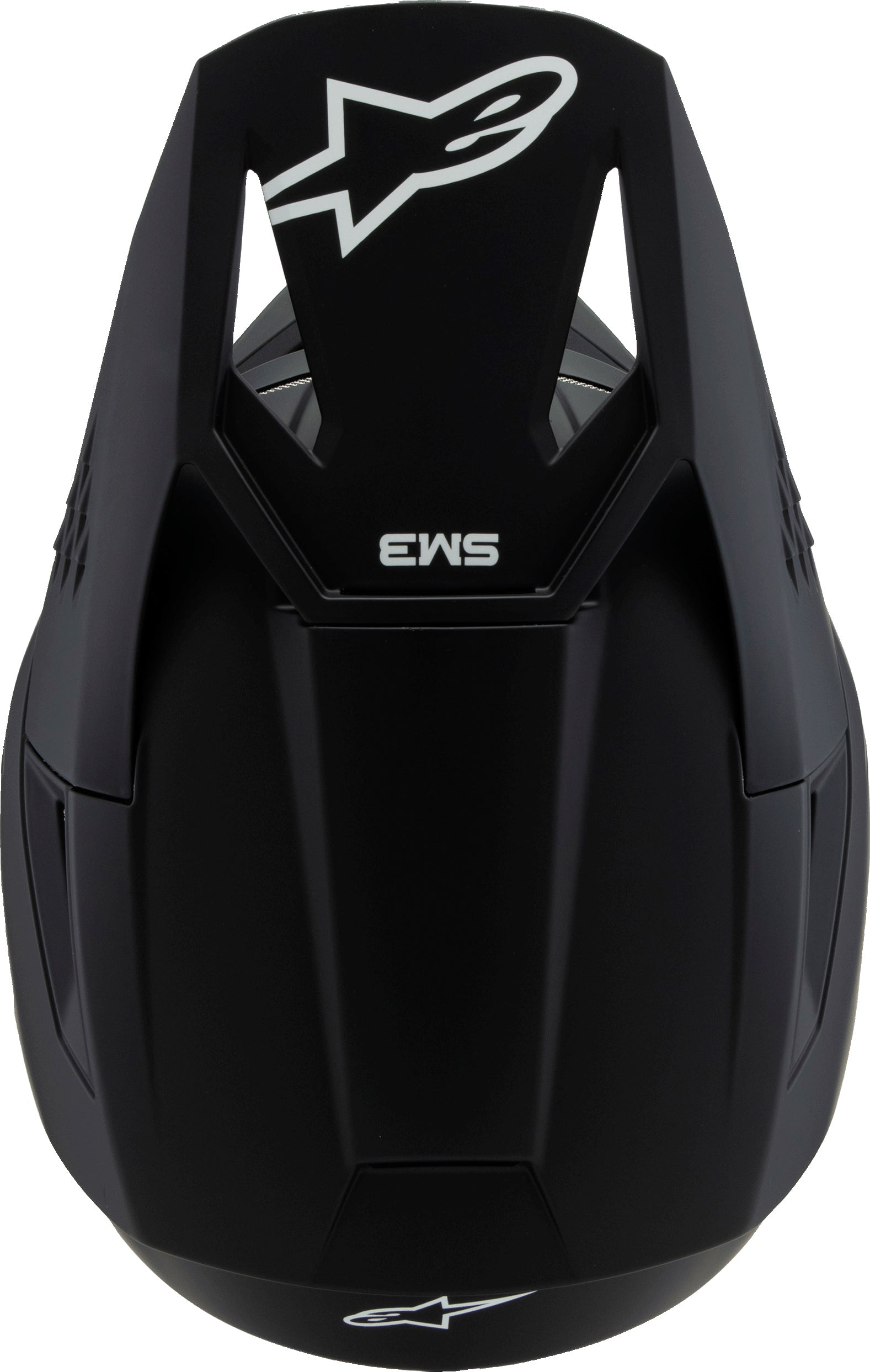 Alpinestars SM3 Youth Solid Off-Road Helmet - Black Matte, Youth Large