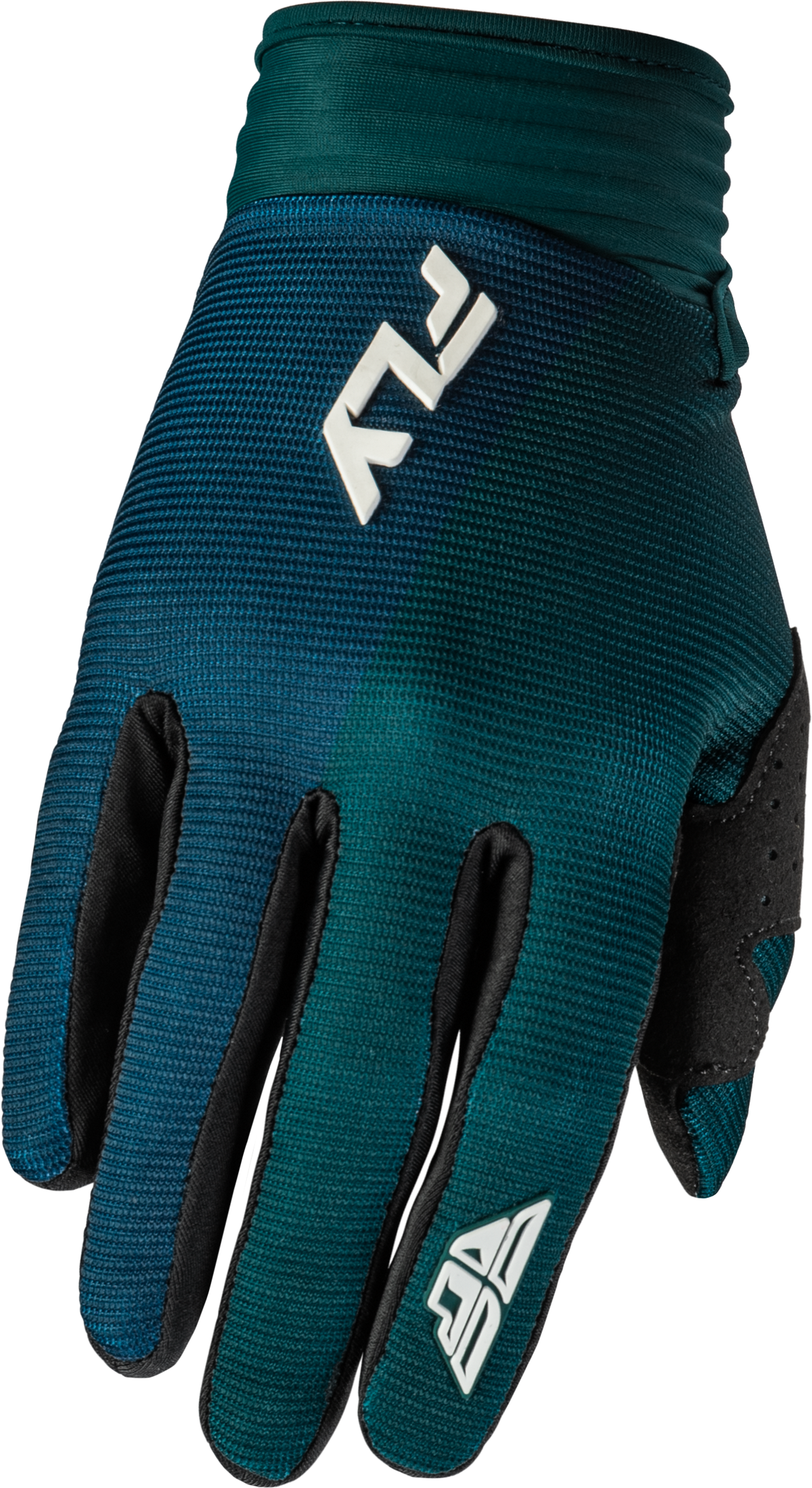 Fly Racing F-16 Women's Offroad MX Gloves Teal and White, Medium