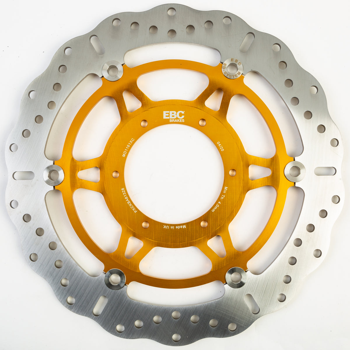 EBC Contour Brake Rotor for Honda CBR1000RR Front - Wave/Contour Design